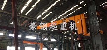 江蘇鋼銳精密機械訂購墻壁懸臂吊兩臺