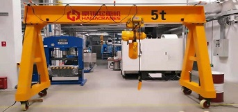 優美科蘇州公司定制5t移動龍門起重機