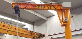 昆山鋁業(yè)定制豪鋼2噸BZD德瑪格葫蘆懸臂吊