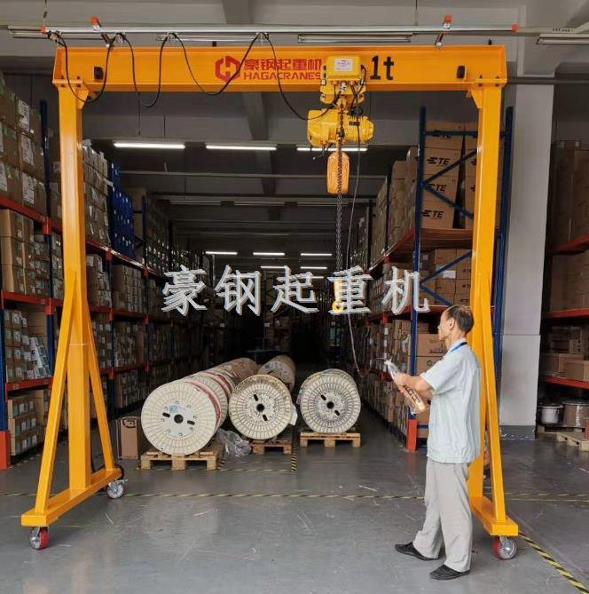1t移動龍門起重機