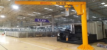 旋臂起重機零件三種修復方法