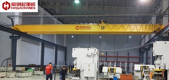 橋式起重機主梁下撓修復之火焰矯正法！
