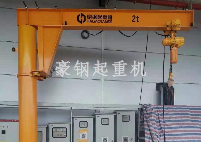 西門子數控（南京）有限公司新工廠車間2噸懸臂吊，安裝調試完成